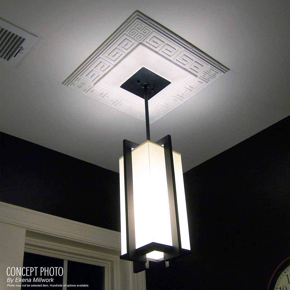 Bradford 12.5"H x 12.5"W x 0.75"D Ceiling Medallion