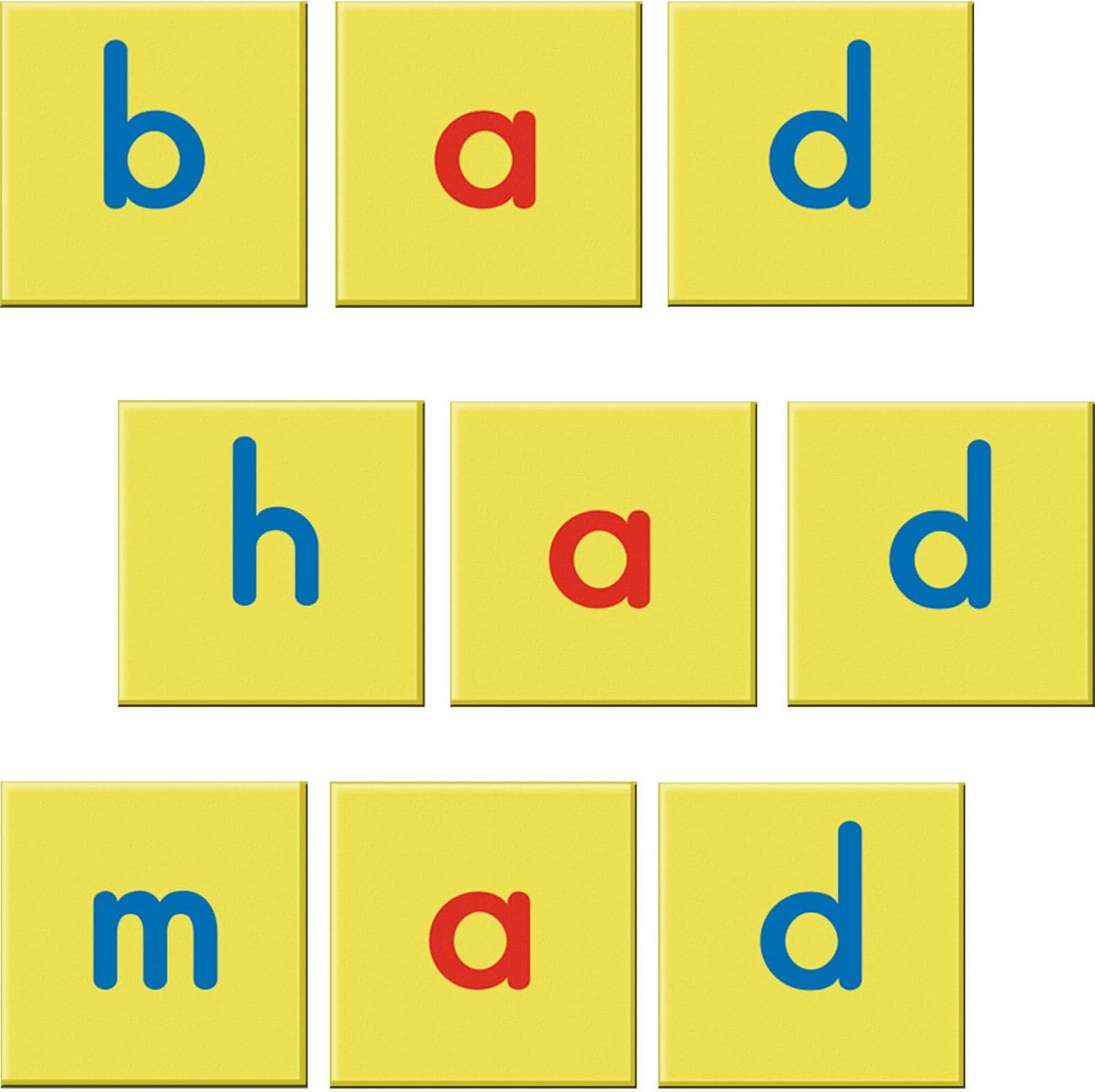 EZread Soft Touch Magnetic Foam Letter Tiles - 80 lowercase letter tiles