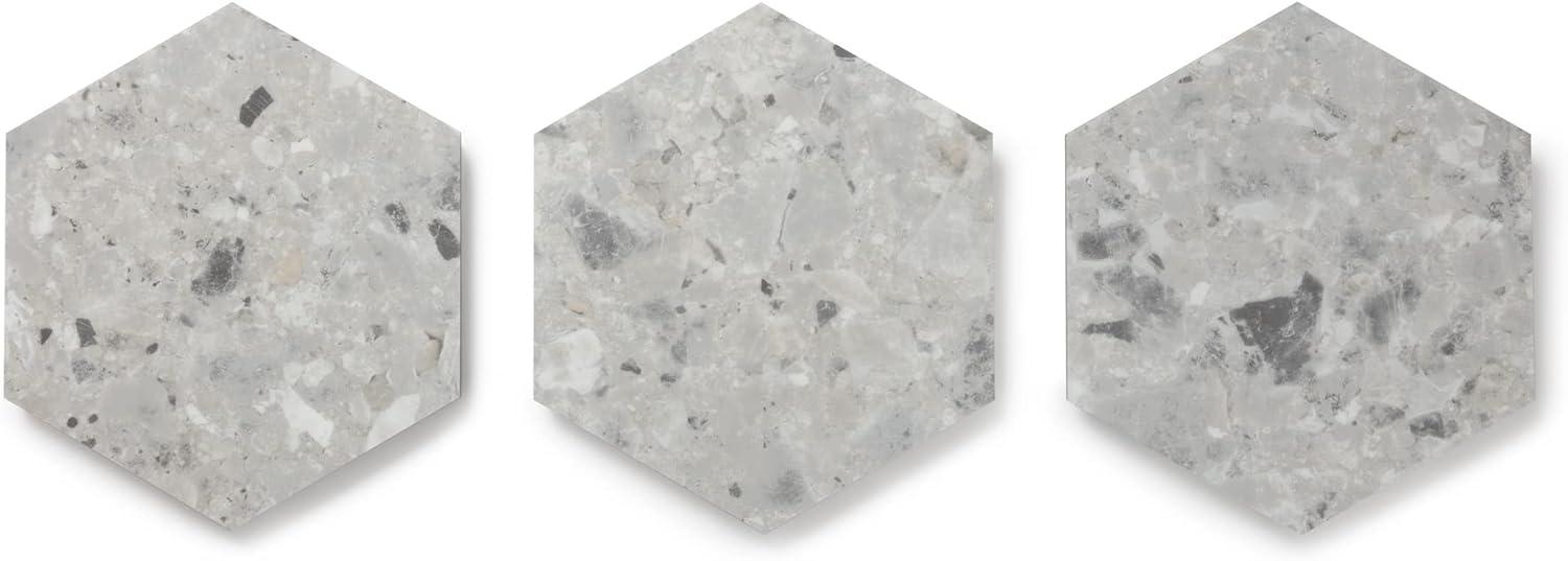 GlueCore Mosaic 28mil x 12" W x 10" L Glue Down Vinyl Tile Flooring
