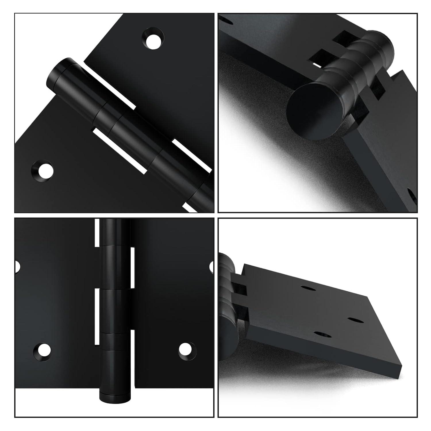 Design House 3.5" H x 3.5" W Butt Bearing Door Hinges (Set of 3)