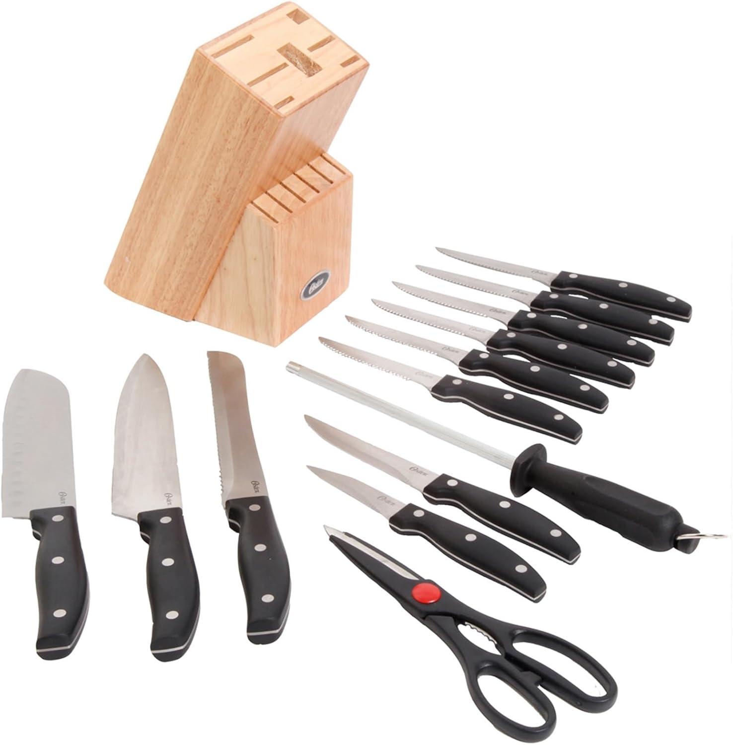 Oster Granger 14 Piece Knife Block Set