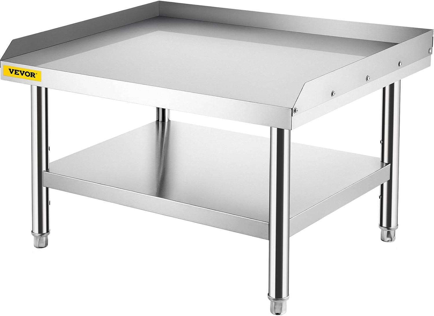 VEVOR VEVOR Stainless Steel 24'' H Work Table