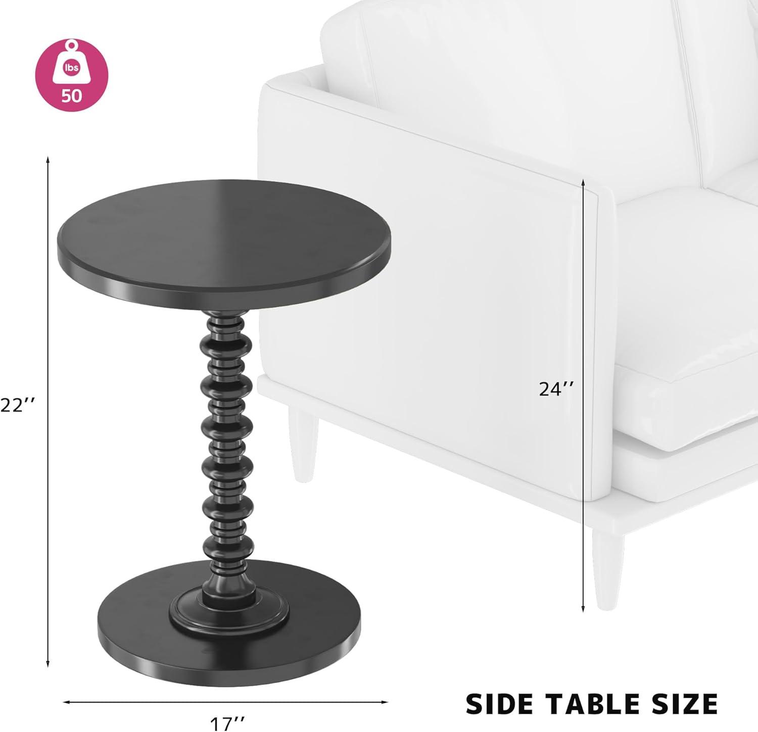 ACME Acton End Table in Black