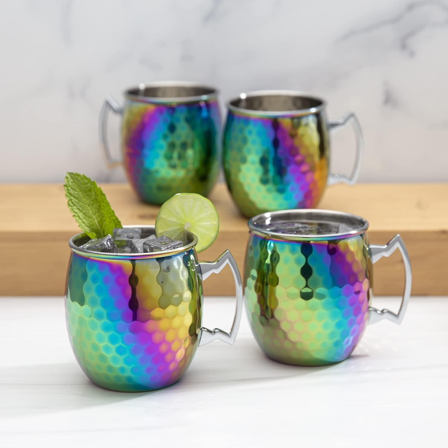 20 oz. Stainless Steel Moscow Mule Mug (Set of 4)