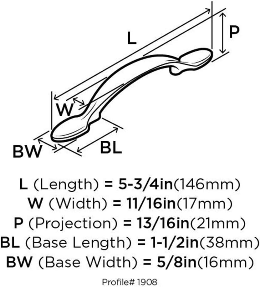 Allison 3" Center to Center Arch Pull