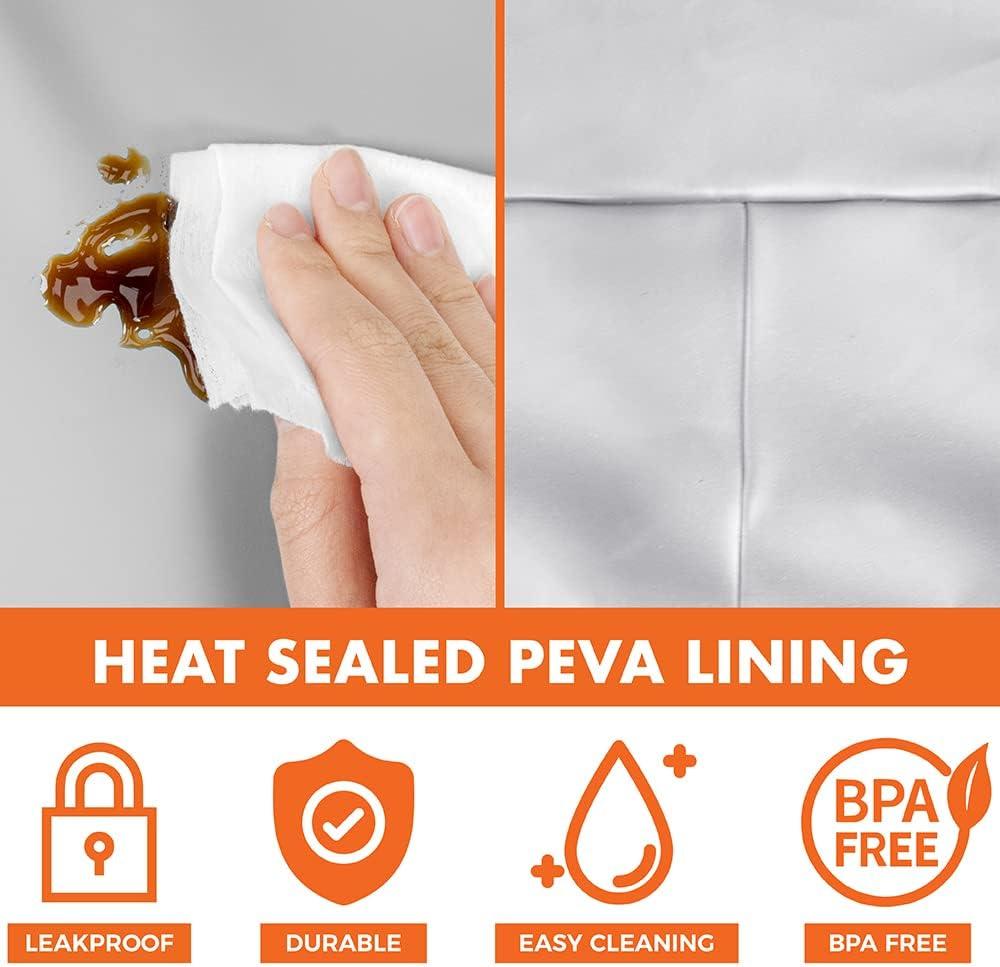 OPUX Insulated Lunch Box Men Women Adult, Compact Soft Cooler Bag Kids Boys Girls, Leakproof Small Pail Work School (Heather Charcoal, One Size)