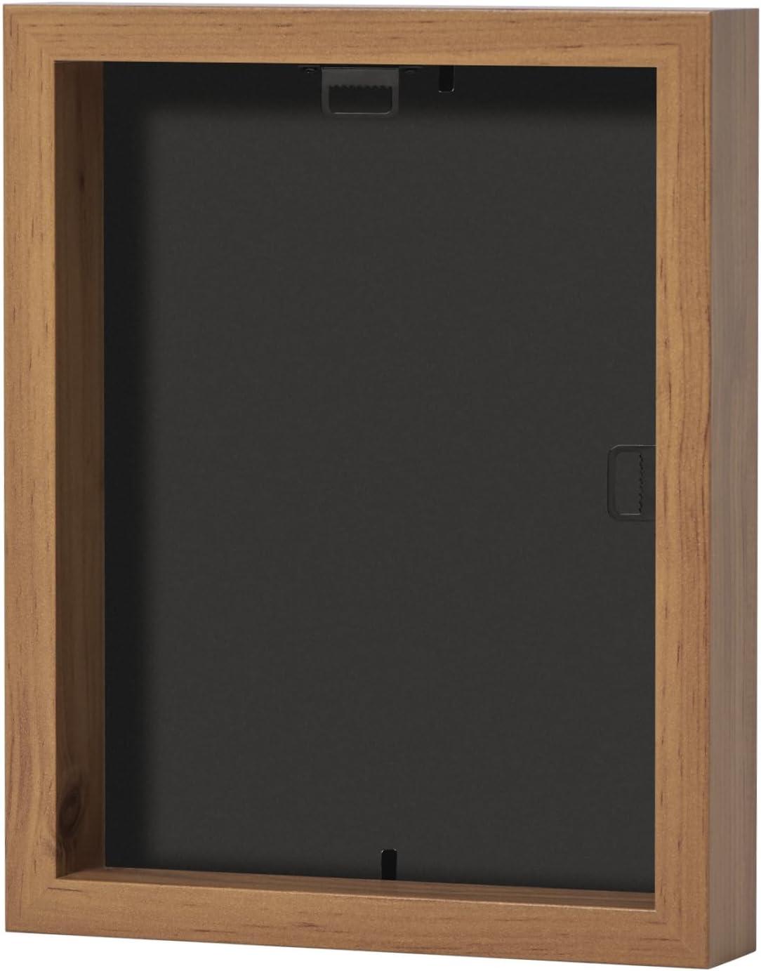 Classic 5x7 Walnut Wood Wall Frame with Matte Finish