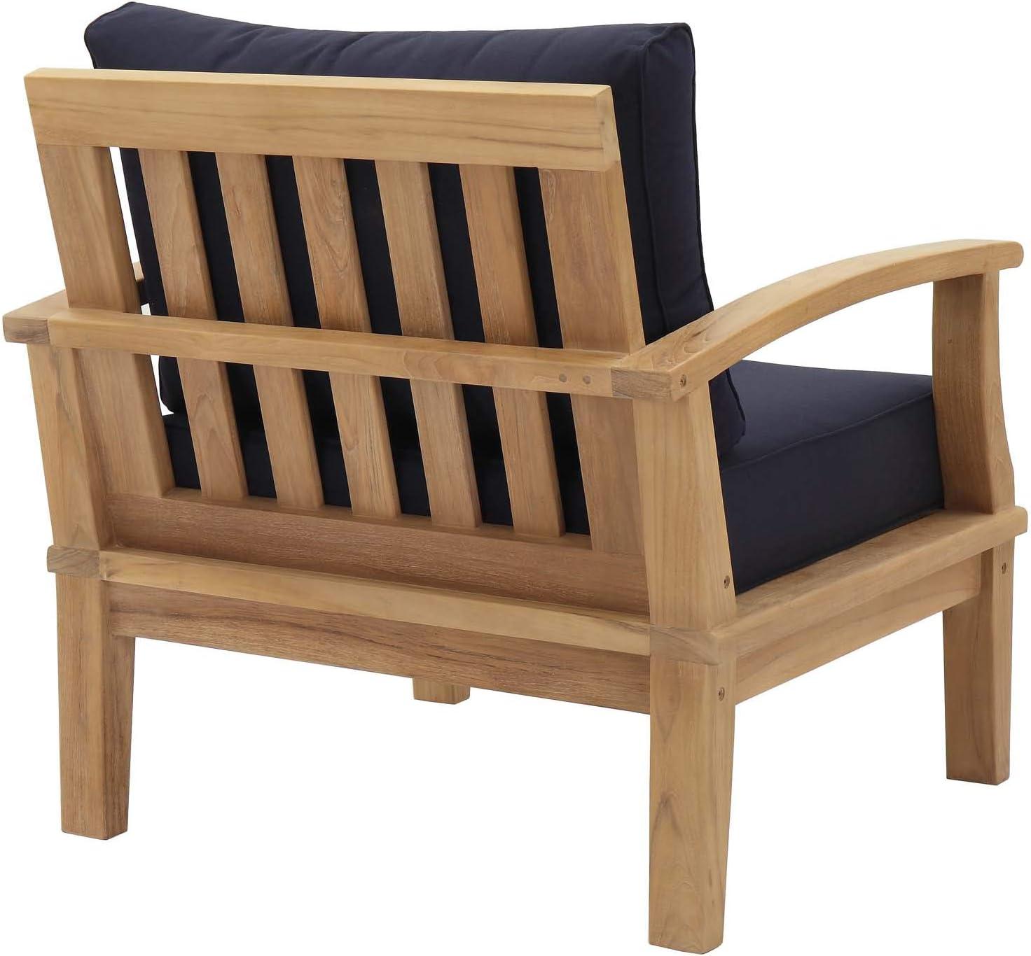 Modway Marina Outdoor Patio Teak Armchair