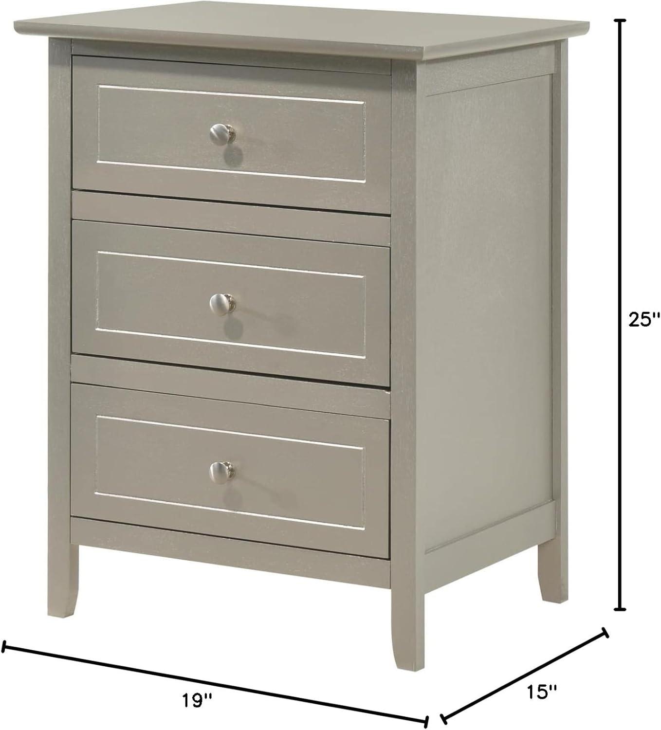 Emjay 3 - Drawer Nightstand