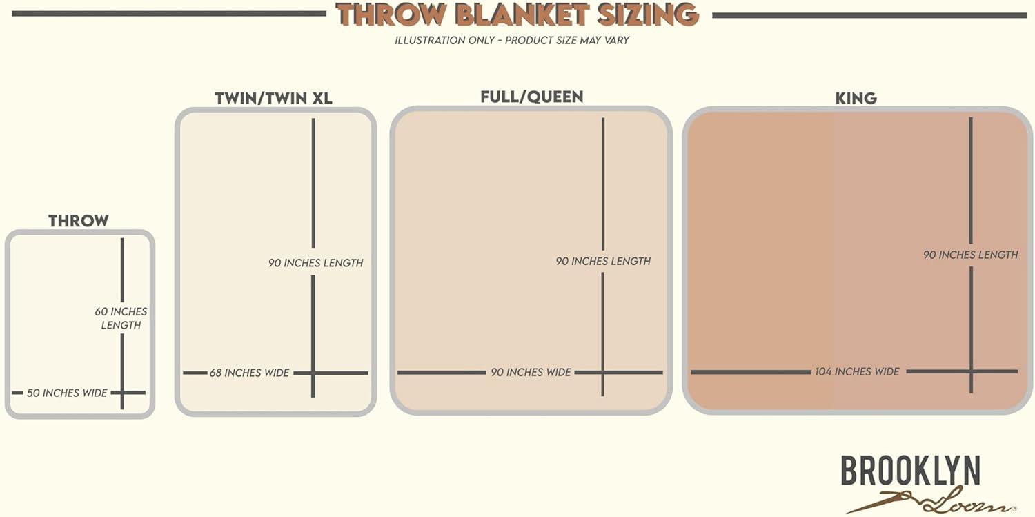 50"x60" Marshmallow Faux Shearling Throw Blanket Olive Green - Brooklyn Loom: Sensory Friendly, Machine Washable, Fleece Construction