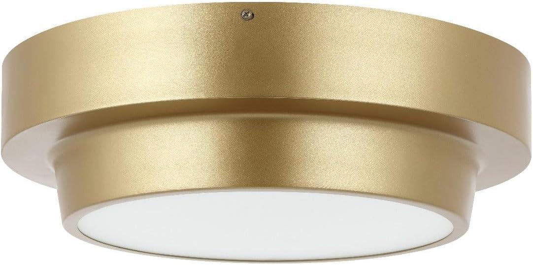 Laius 2 Light 16.5" Flush Mount - FLU4066 - Gold - Safavieh
