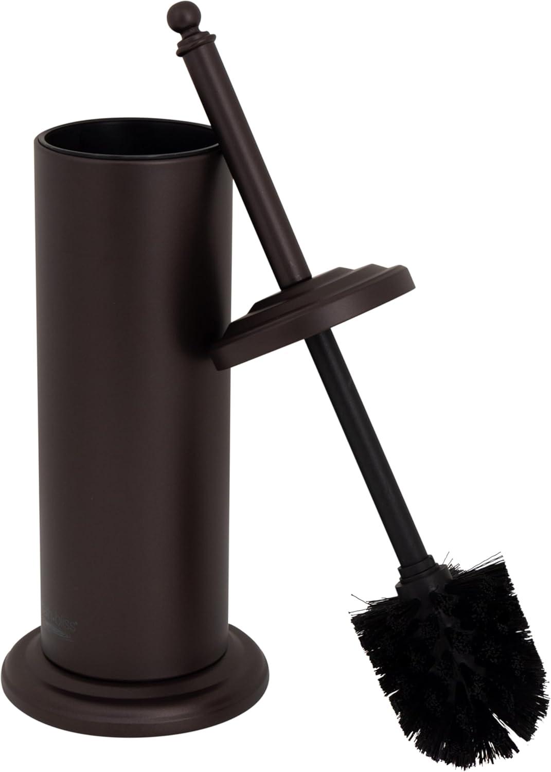 Bath Bliss Metal Toilet Brush And Holder