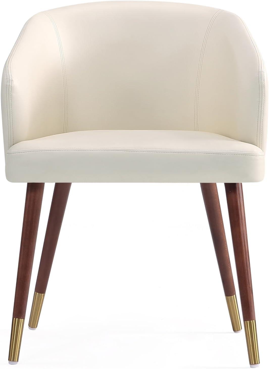 Reeva Modern Leatherette Upholstered Dining Chair - Manhattan Comfort