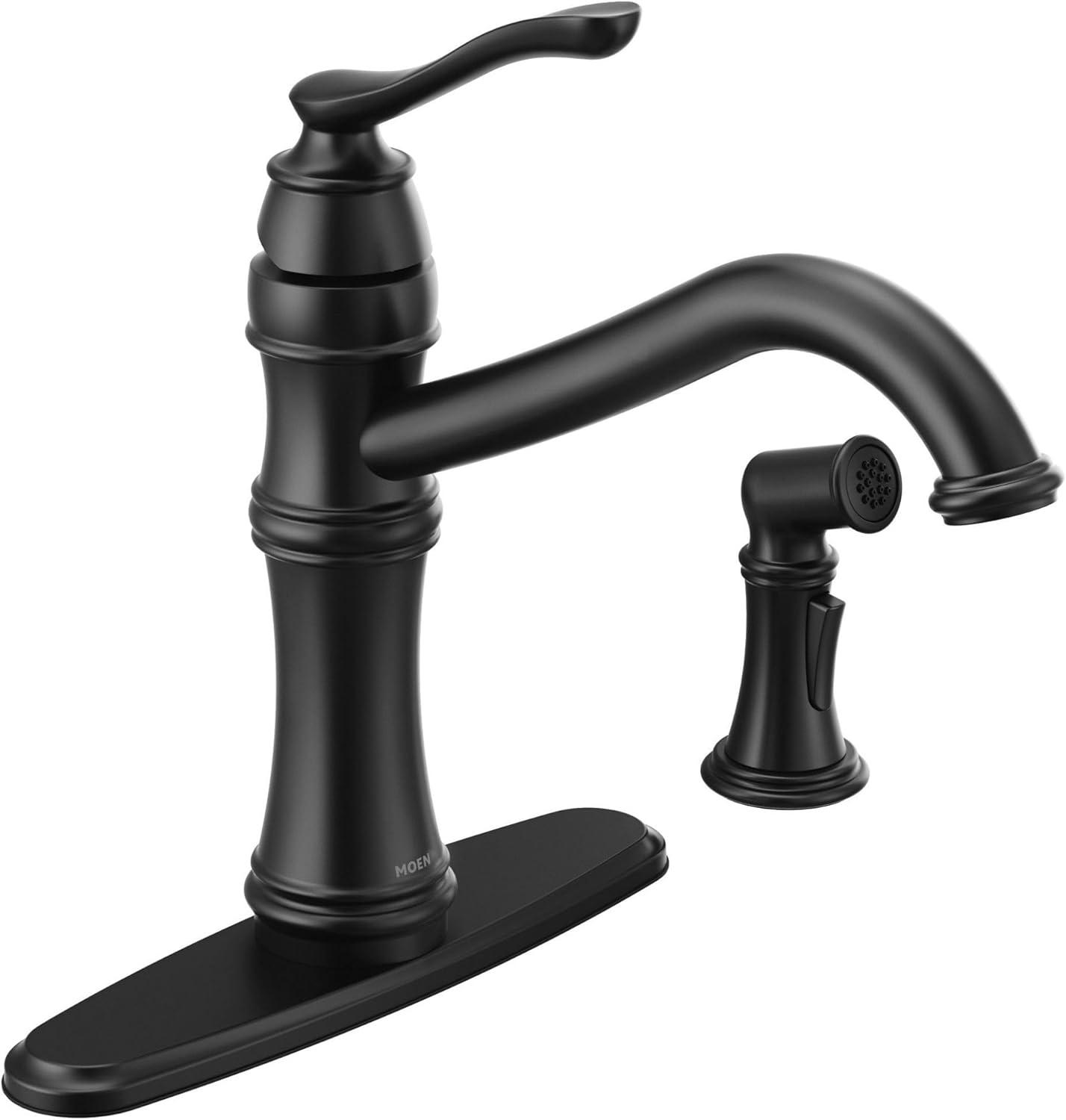 Belfield Single Handle Kitchen Faucet Duralock with Duralock™ and Supply Lines