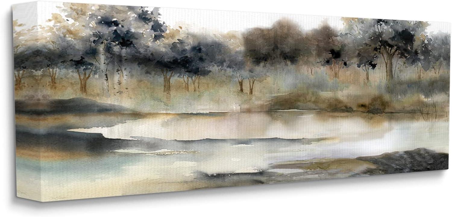 Stupell Industries " Trees By Lakeside Landscape " by Carol Robinson Painting Print