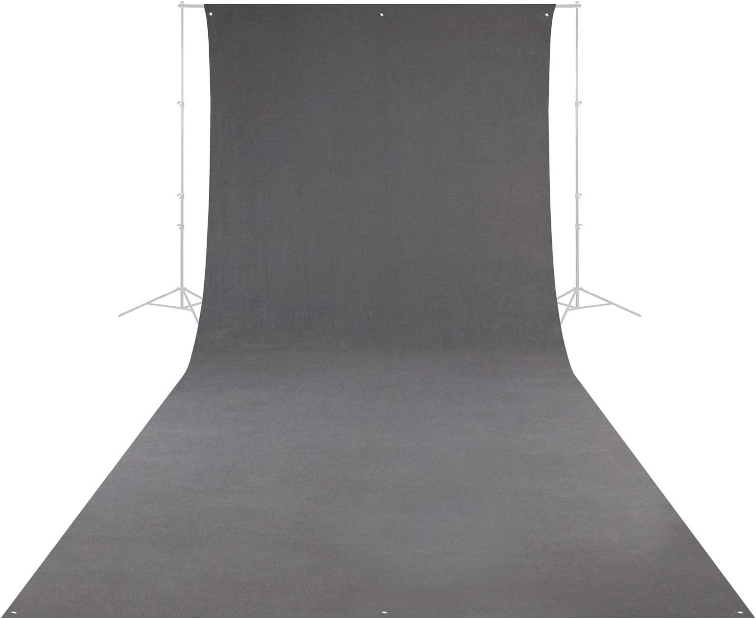 Westcott 9' x 20' Neutral Gray Wrinkle Resistant Backdrop