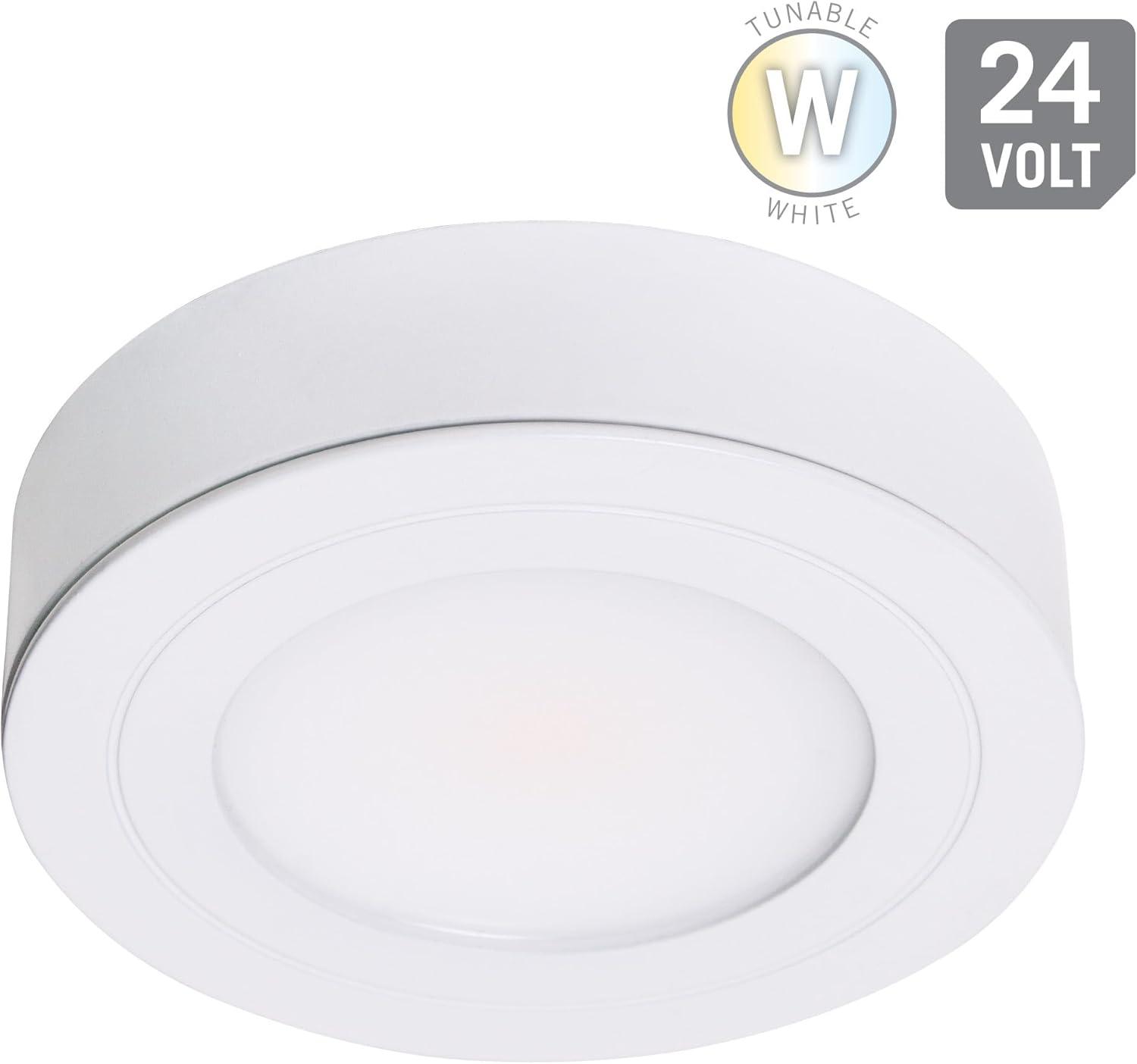 PureVue CCT Tunable White Under Cabinet LED Puck Light