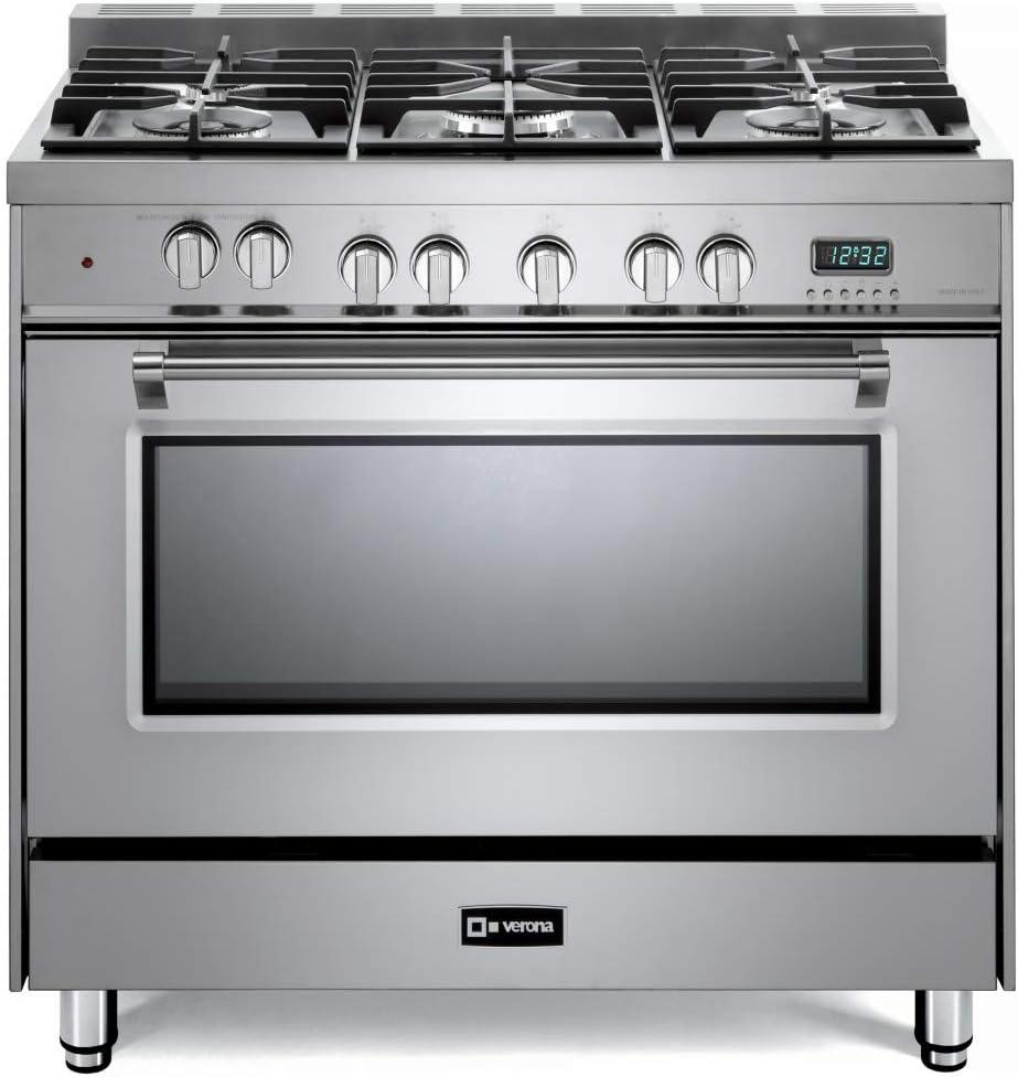 VERONA VPFSGE365SS professional gas range