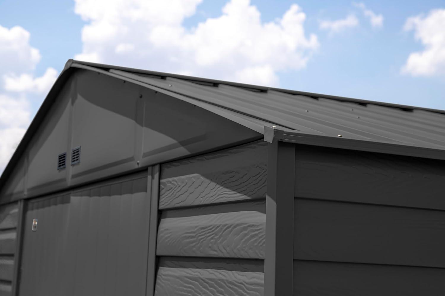 Arrow 10 ft. W x 14 ft. D Steel Horizontal Storage Shed