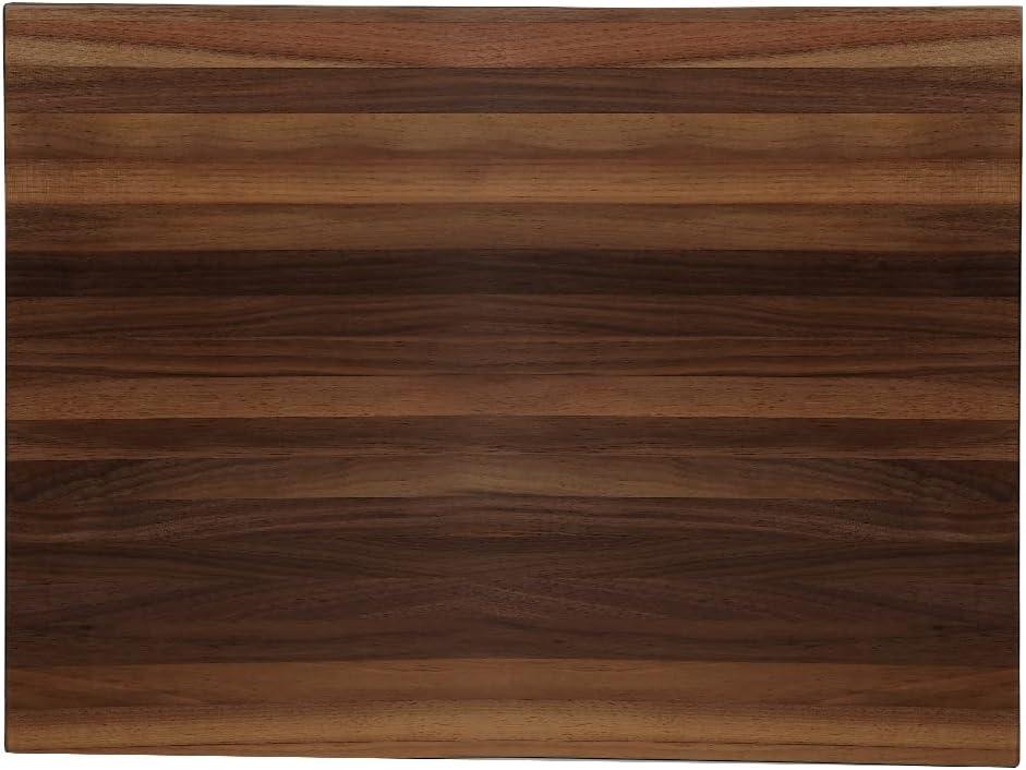 CONSDAN CONSDAN Cutting Board, Prefinished Butcher Block Cutting Board Solid Walnut Edge Grain Cutting Board