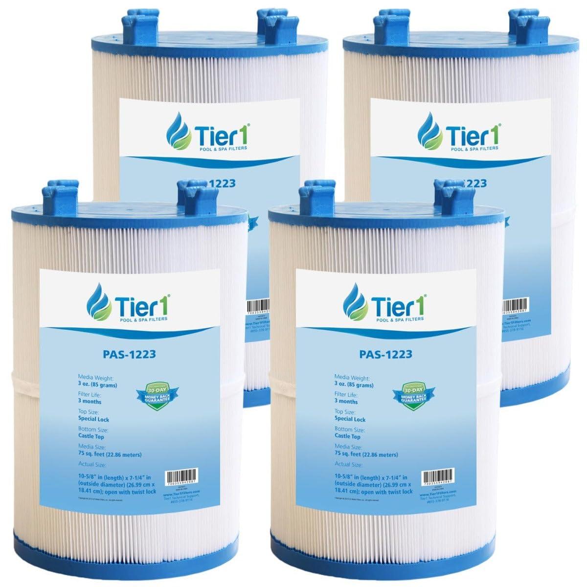 Tier1 Pool & Spa Filter Cartridge | Replacement for Dimension One 1561-00, Pleatco PDO75-2000, FC-3059, C-7367, Aladdin 17541 and More | 75 sq ft Pleated Fabric Filter Media