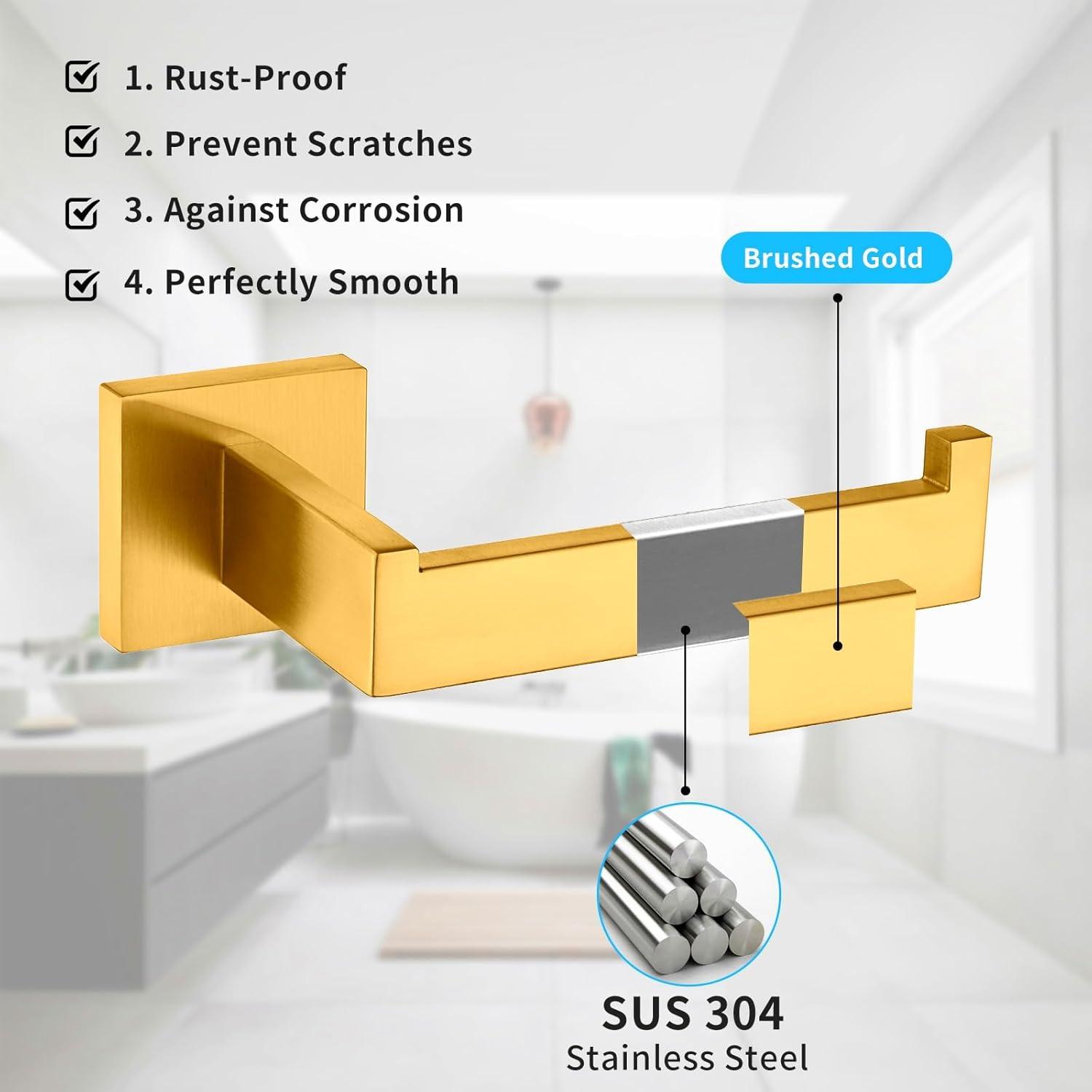 4 - Piece Bathroom Hardware Set