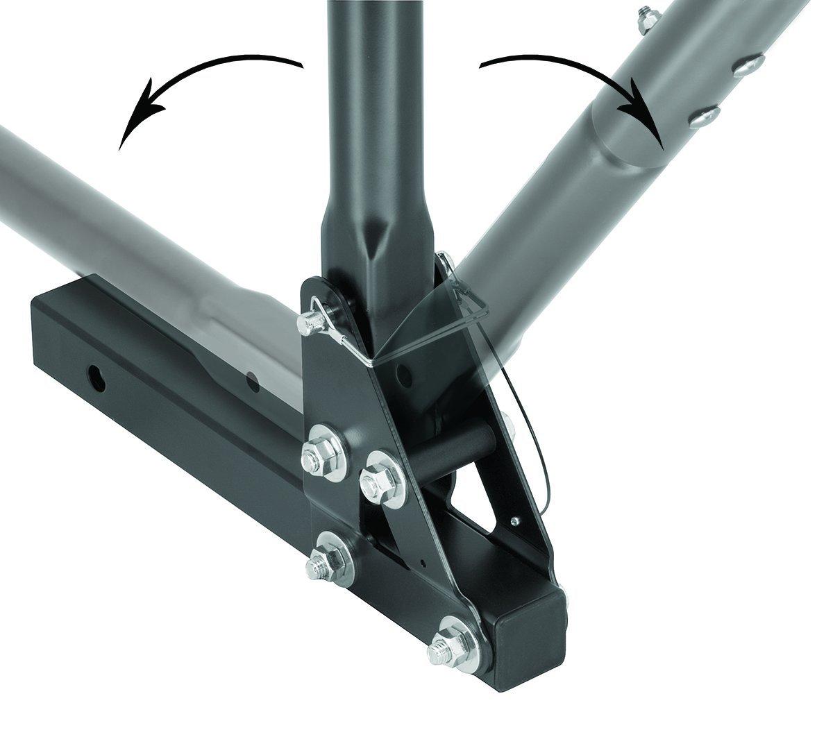 JKALHFDJ 63124 Eclipse Black 2-Inch Sq. 4 Bike
