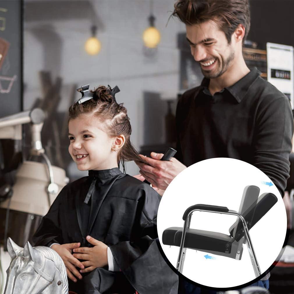 FDW New Modern Fashion Auto Recline Black Shampoo Chair Barber Spa Beauty Salon(Black)