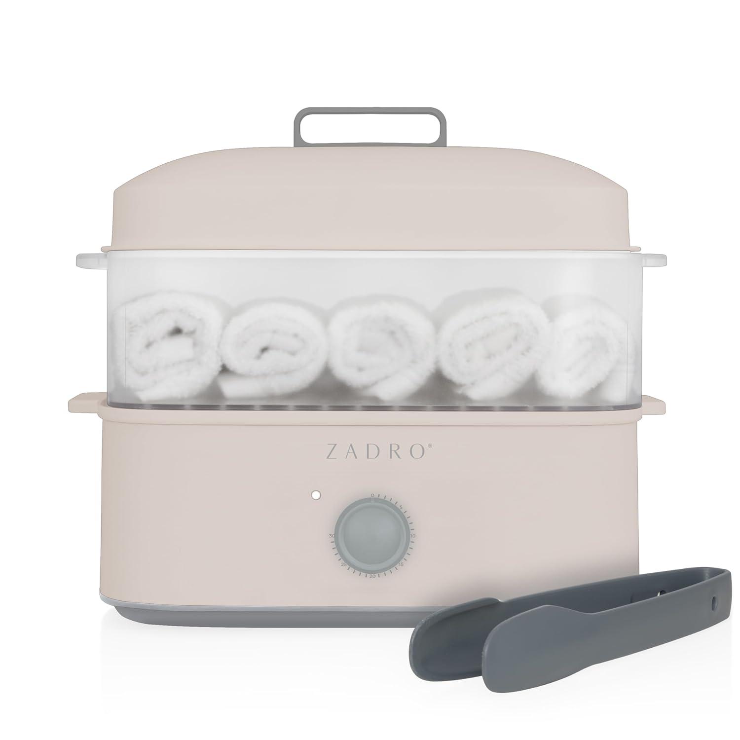 Countertop Towel Steamer Tan - Zadro: Bathroom Towel Holder, Heated Towel Rack, 12" High Plastic Warmer