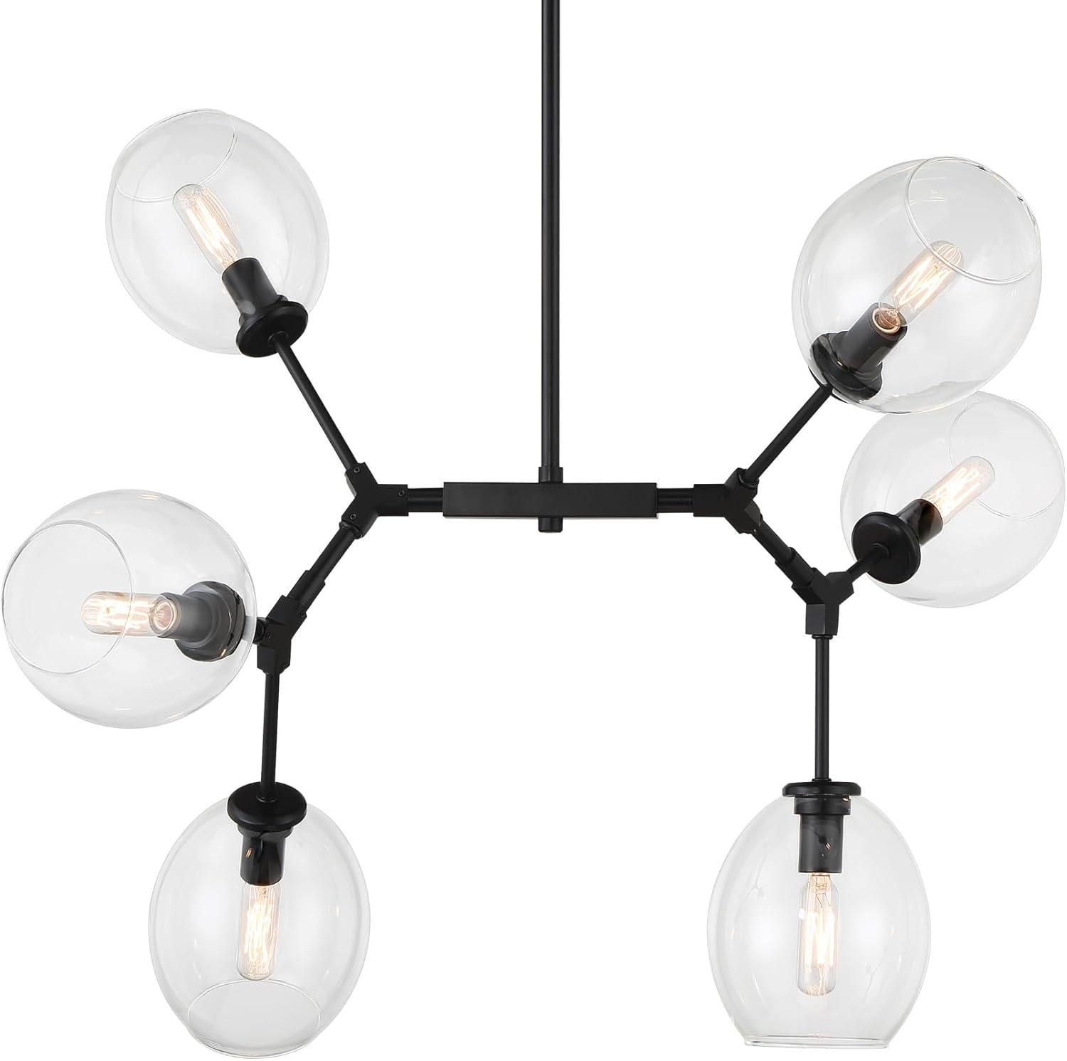 George Kovacs Lighting Nexpo 1 - Light Chandelier in  Matte Black