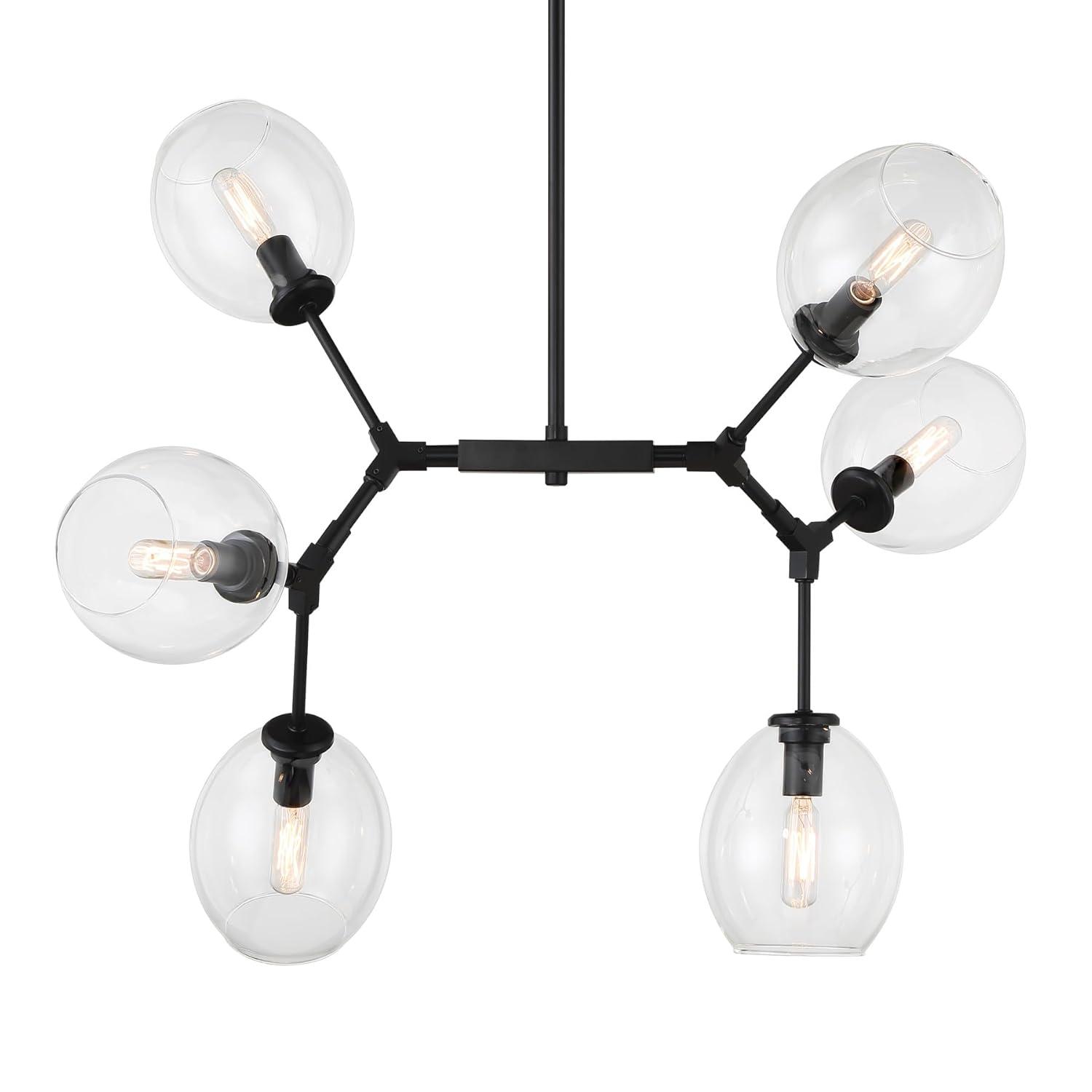 George Kovacs Lighting Nexpo 1 - Light Chandelier in  Matte Black