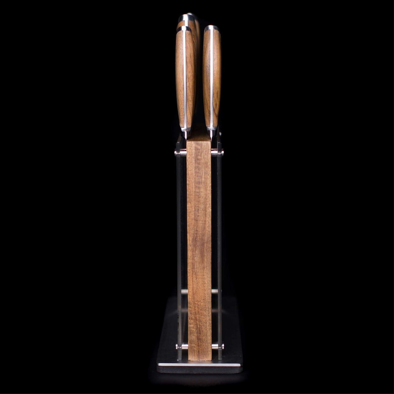 Acacia Downtown Magnetic Knife Block