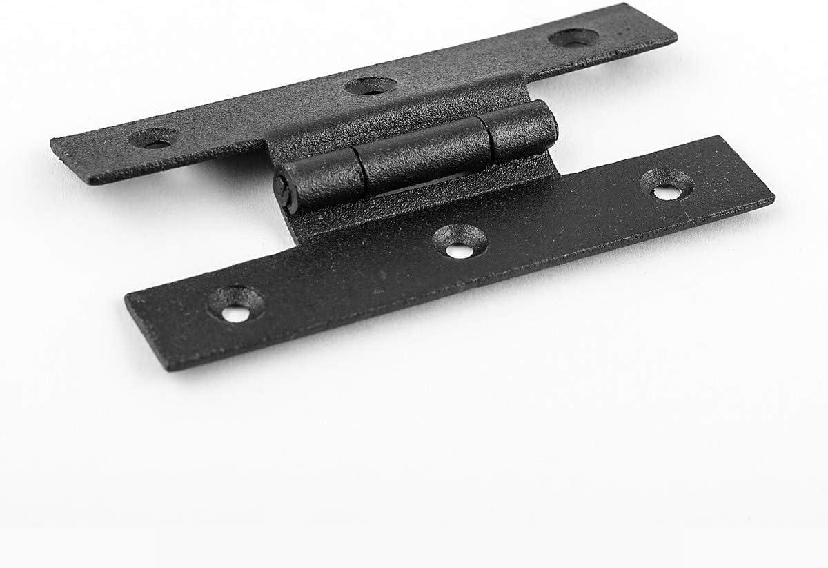 Cast Iron H Style Face Mount Hinge