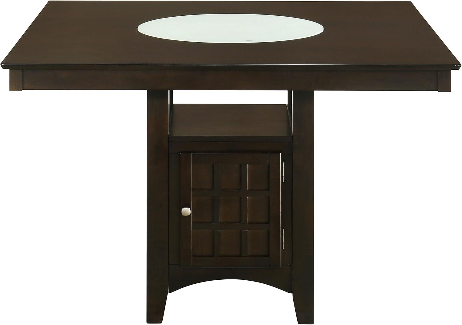 Gabriel 9-piece Square Counter Height Dining Set Cappuccino