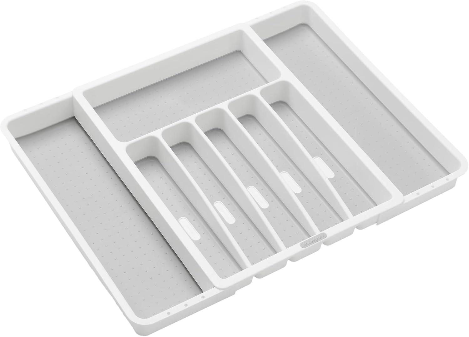 Madesmart 2.1 in. H X 13.25 in. W X 16.13 in. D Plastic Adjustable Silverware Tray