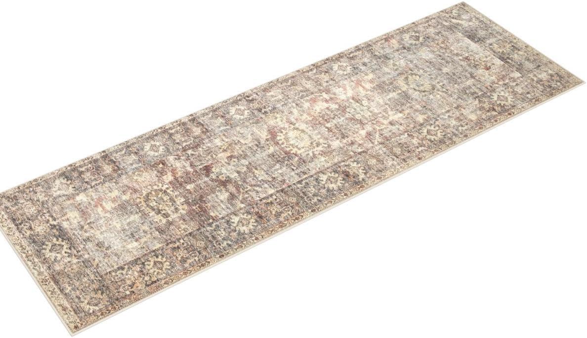 Georgie Oriental Bordeaux/Antique Area Rug