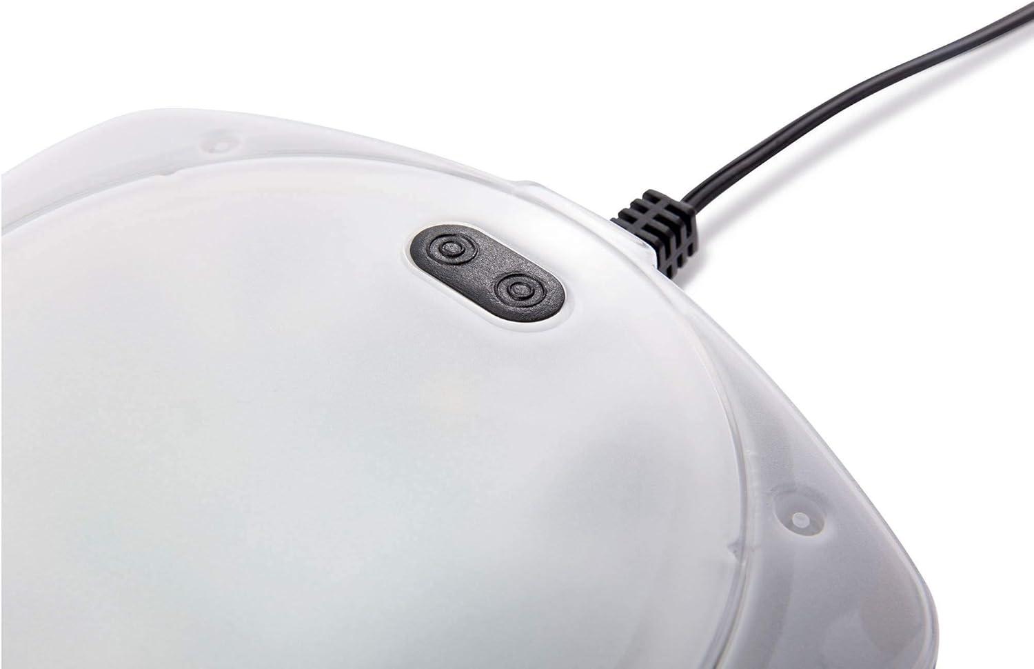 Intex Above Ground Underwater LED Magnetic Swimming Pool Wall Light (2 Pack)