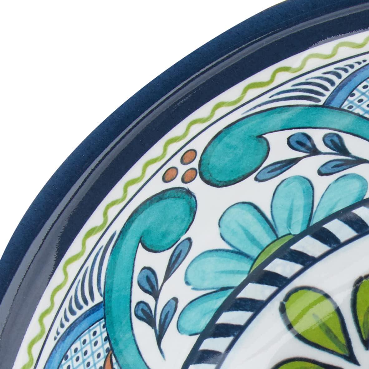 Talavera Heavy Weight Melamine Salad Bowl