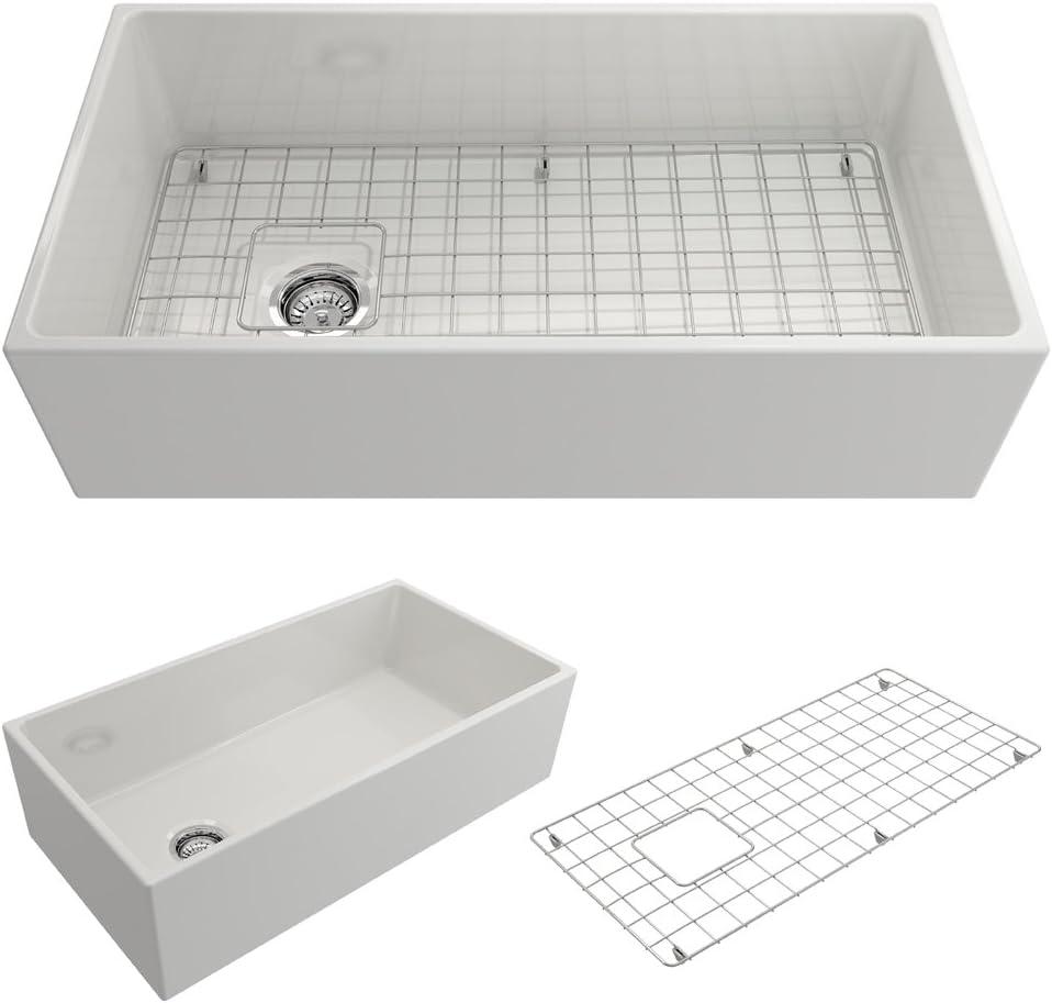 36'' L Farmhouse / Apron Fireclay Kitchen Sink
