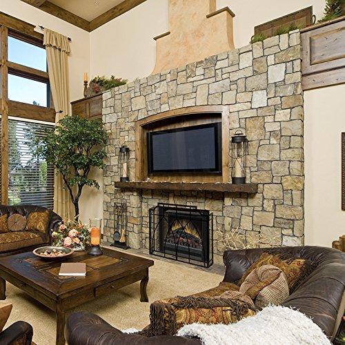 Dimplex Electraflame 23-in Plug-in Standard Electric Fireplace Log Set - Realistic Flame - 400 SQ. FT.