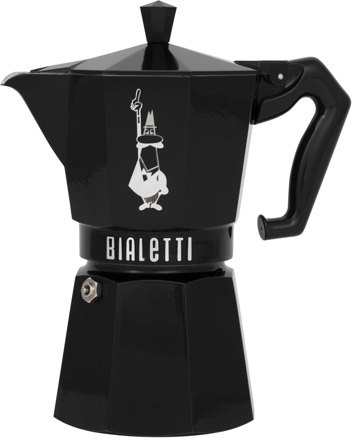 Bialetti ® Moka Black 6-Cup Espresso Maker