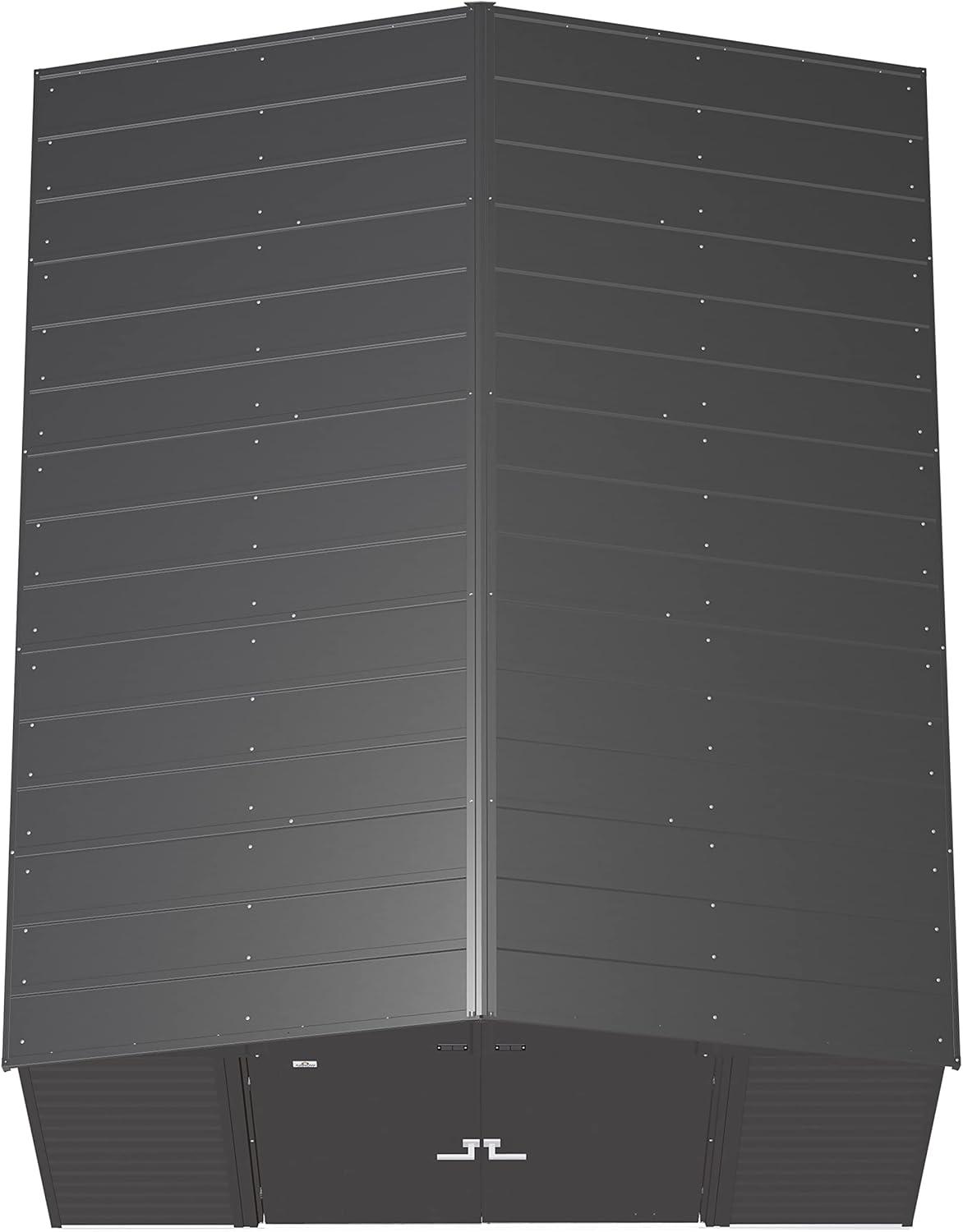 Arrow 10 ft. W x 12 ft. D Metal Storage Shed