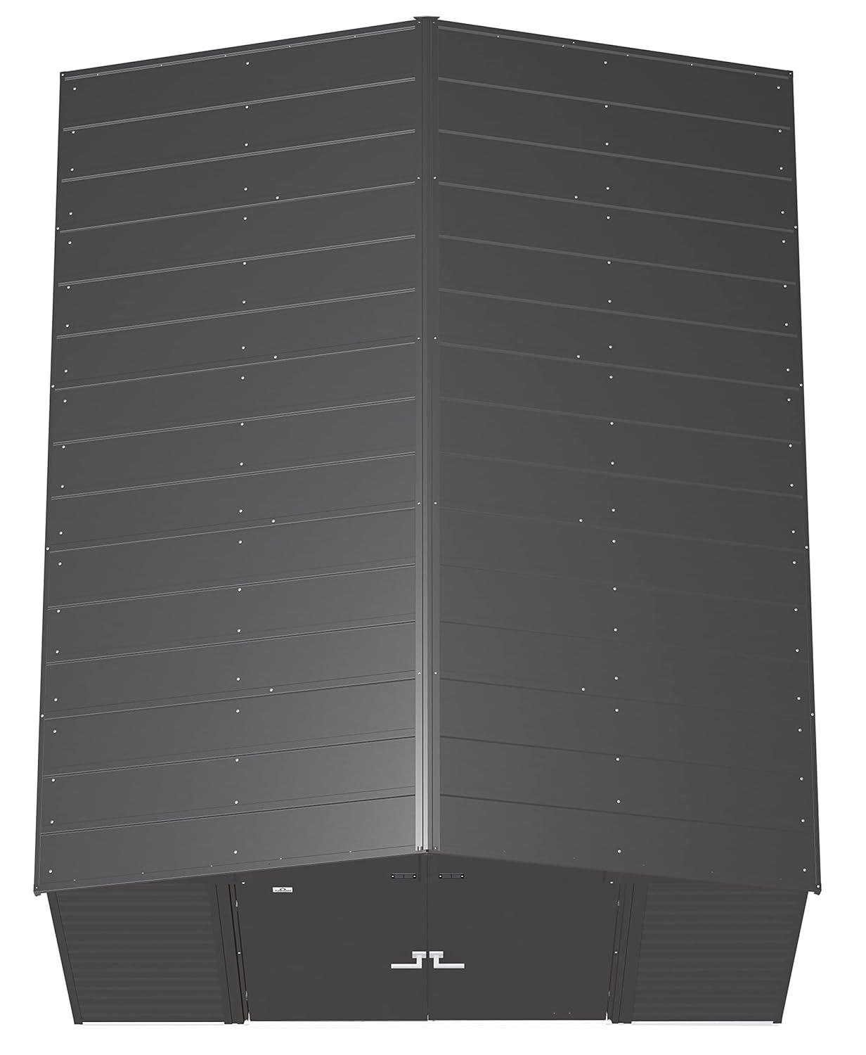 Arrow 10 ft. W x 12 ft. D Metal Storage Shed