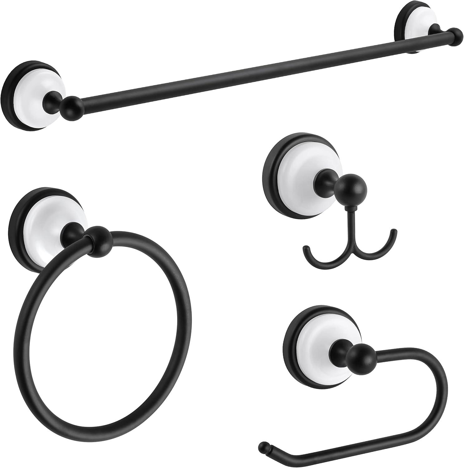 Savannah 4 - Piece Bathroom Hardware Set