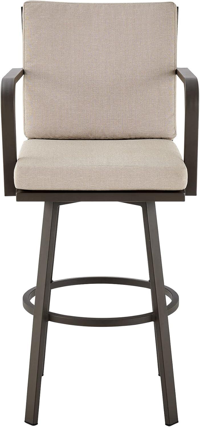 Armen Living Don 30 in. Outdoor Bar Stool