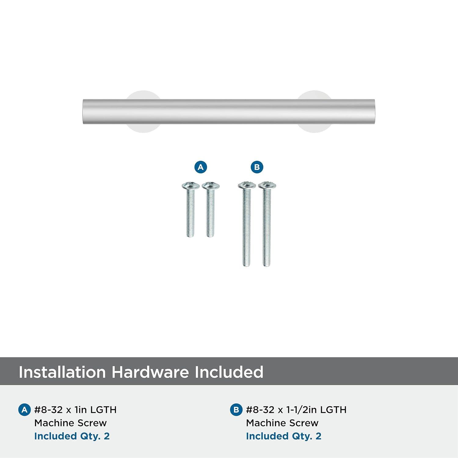 Amerock Radius 3 inch (76mm) Center-to-Center Polished Chrome Cabinet Pull