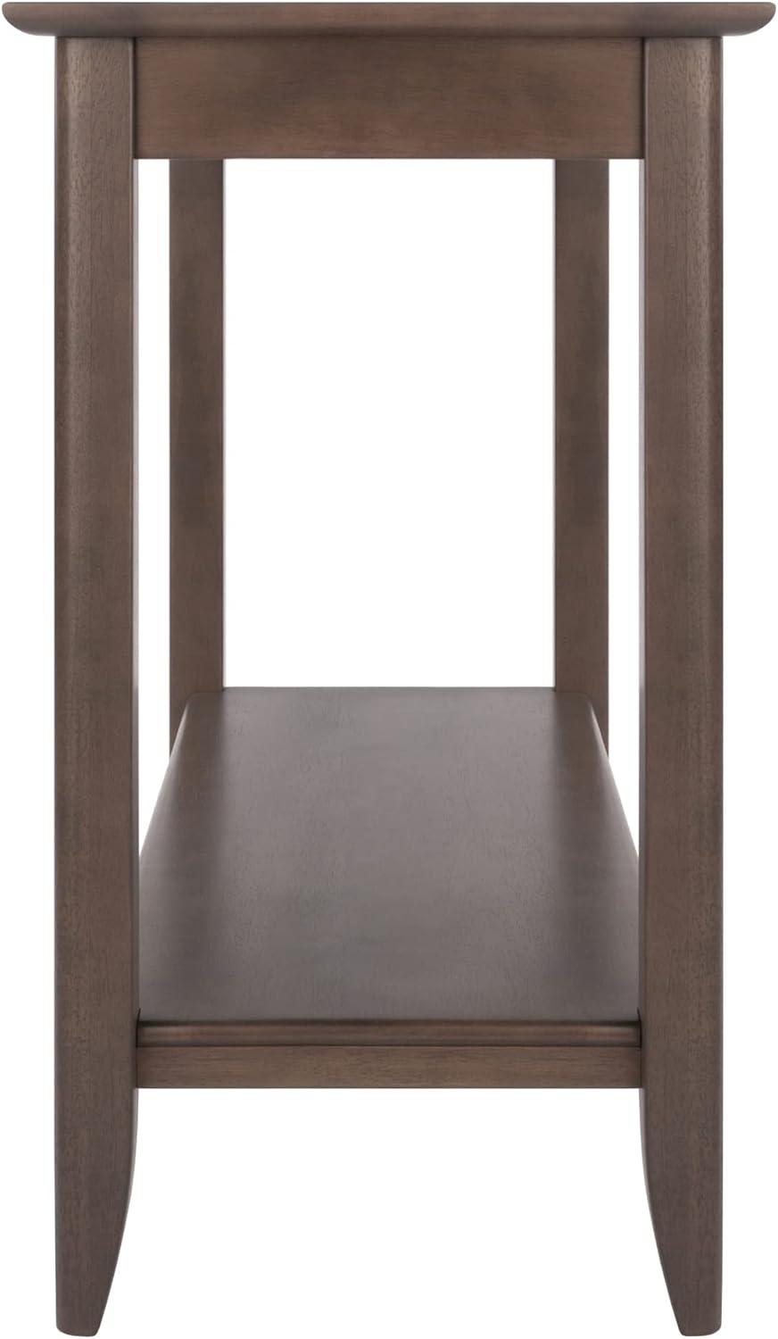 Santino Console Hall Table Oyster Gray - Winsome