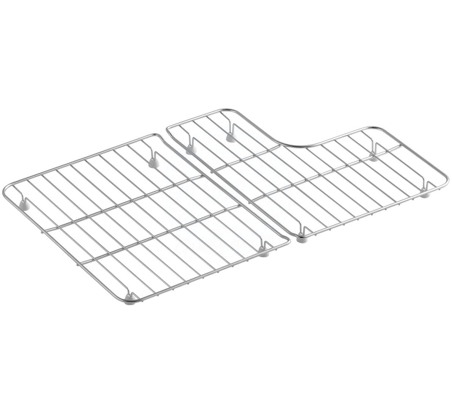 K-6639-ST Bottom Basin Stainless Steel Racks Compatible with Kohler Whitehaven Sink