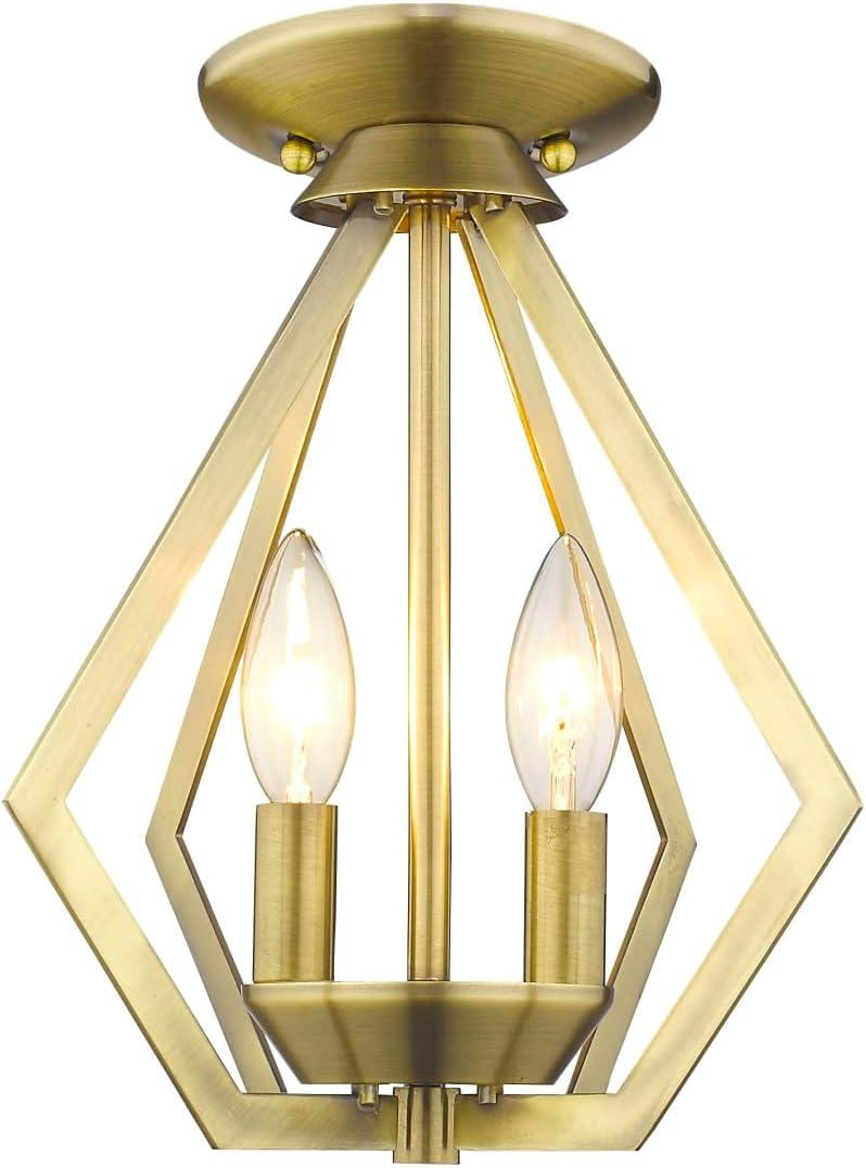 Livex Lighting Prism 2 - Light Chandelier in  Bronze