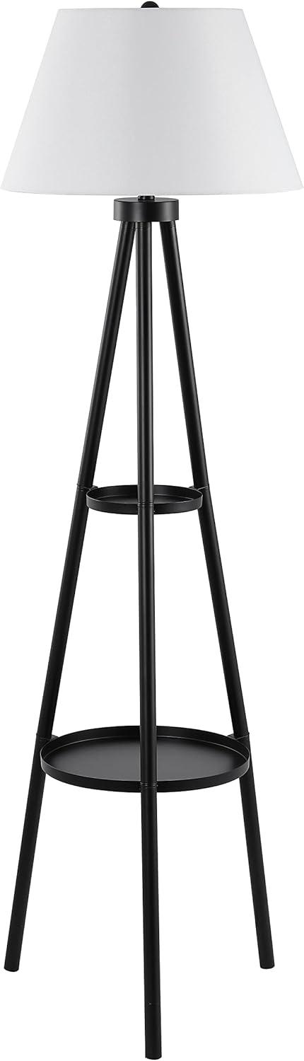 Dorea 63" Floor Lamp - FLL4107 - Black - Safavieh